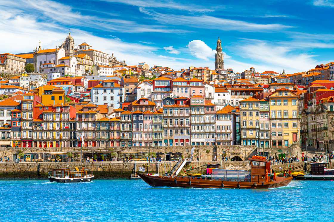 The old town of Porto, Portugal