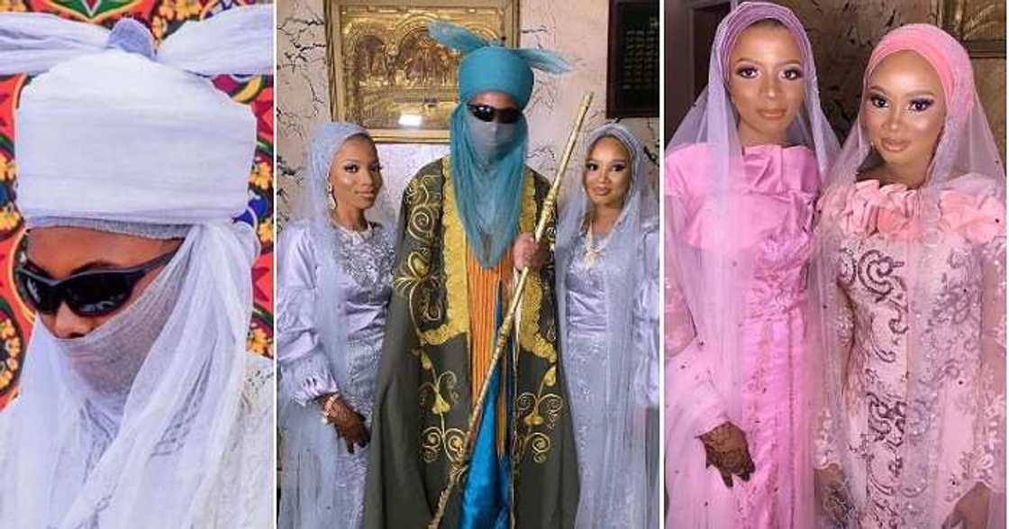 Kano prince marries two brides, wedding Kano prince marries two brides, wedding