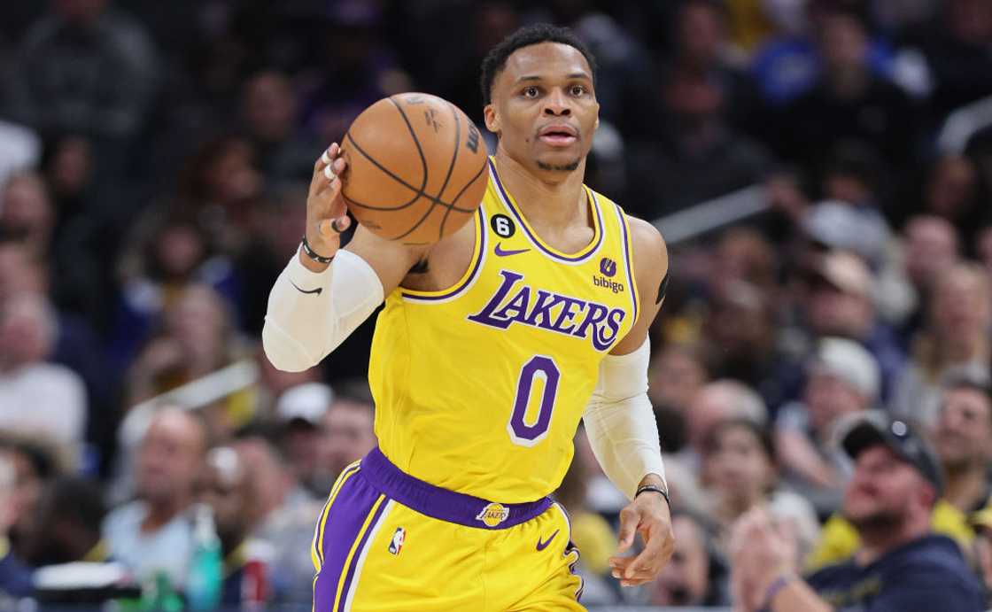 Russell Westbrook during the game against the Indiana Pacers Russell Westbrook during the game against the Indiana Pacers
