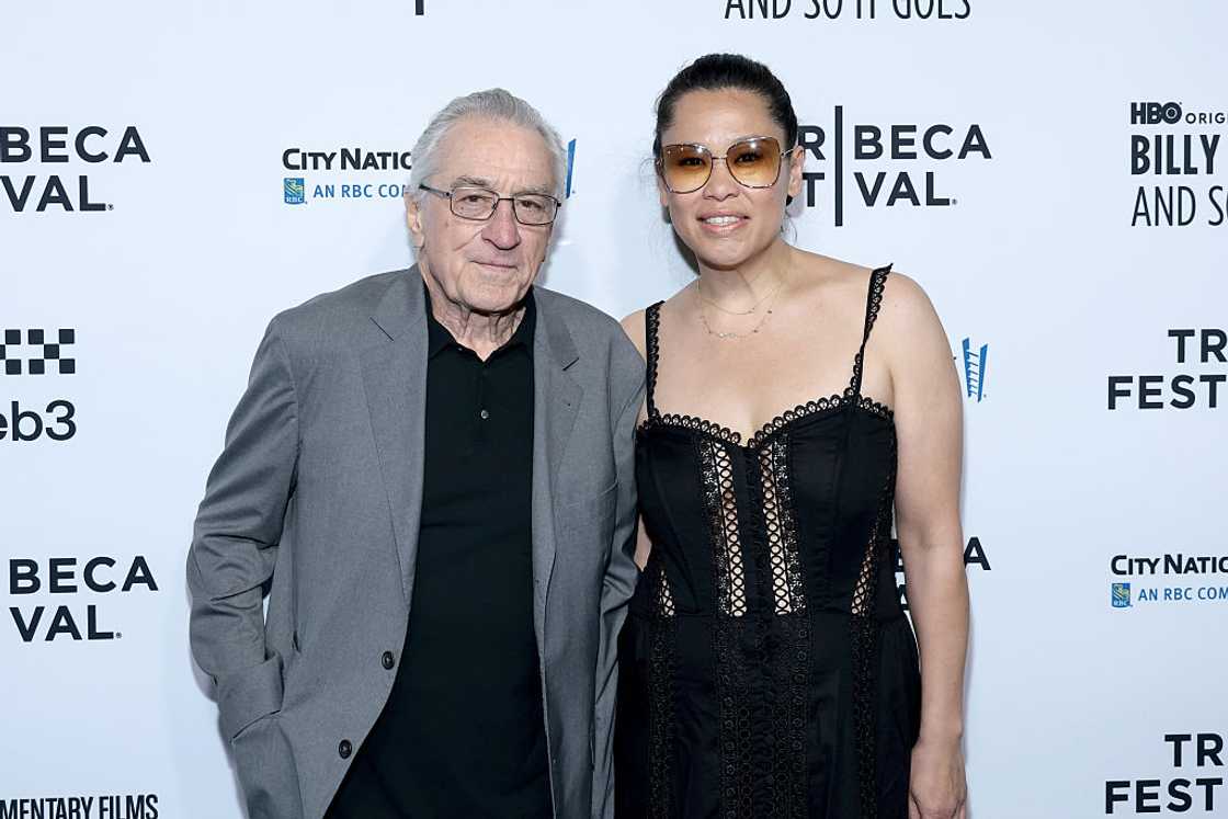 Robert De Niro and Tiffany Chen at a film premiere Robert De Niro and Tiffany Chen at a film premiere