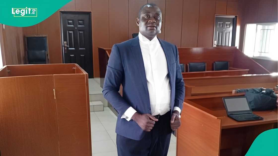 Photo of Barrister Isyaku Danjuma, the Niger lawyer held in captivity for over 45 days.