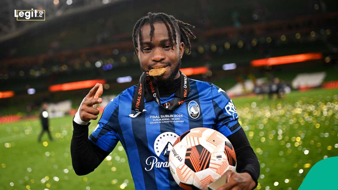 Ademola Lookman, Atalanta, Bayern Leverkusen, Super Eagles, Lagos. Ademola Lookman, Atalanta, Bayern Leverkusen, Super Eagles, Lagos.