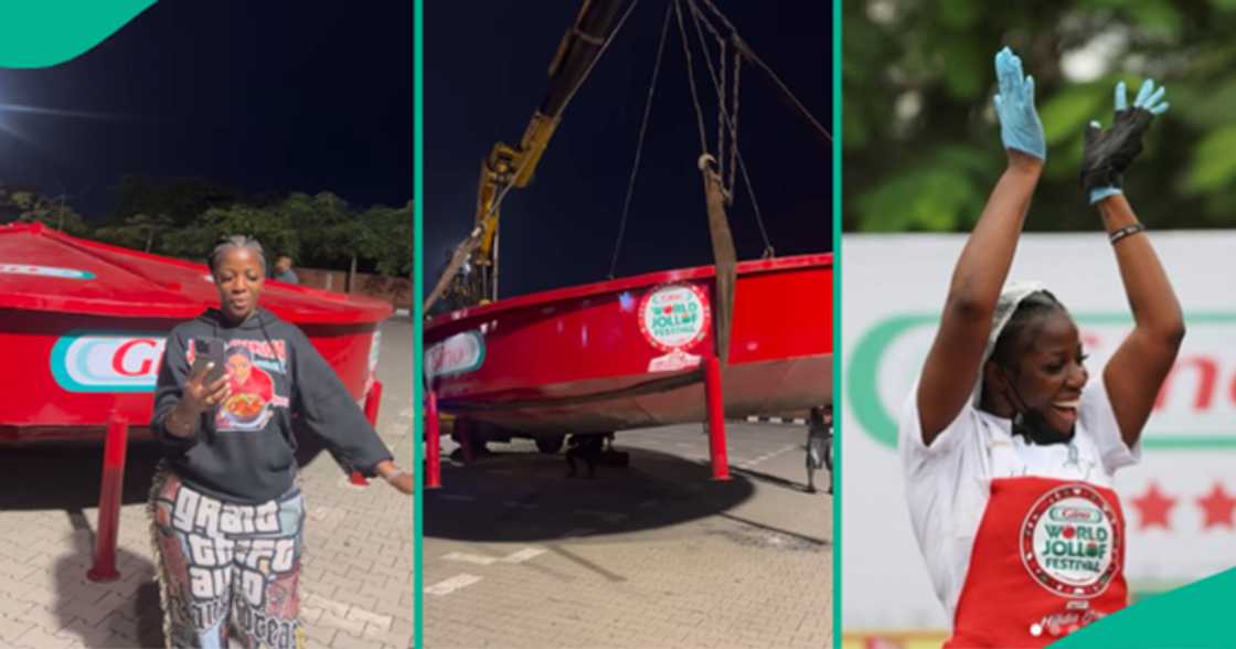 Hilda Baci shares her plan for the giant pot used in breaking Guinness World Record. Hilda Baci shares her plan for the giant pot used in breaking Guinness World Record.