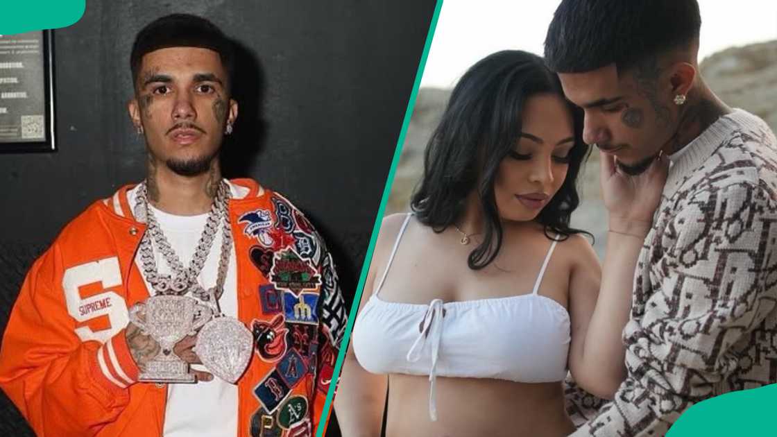 Peysoh takes a picture alone and with his girlfriend Peysoh takes a picture alone and with his girlfriend