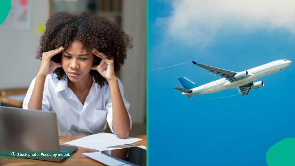 Lady cries out after returning to Nigeria with nothing, says she feels like she failed her parents