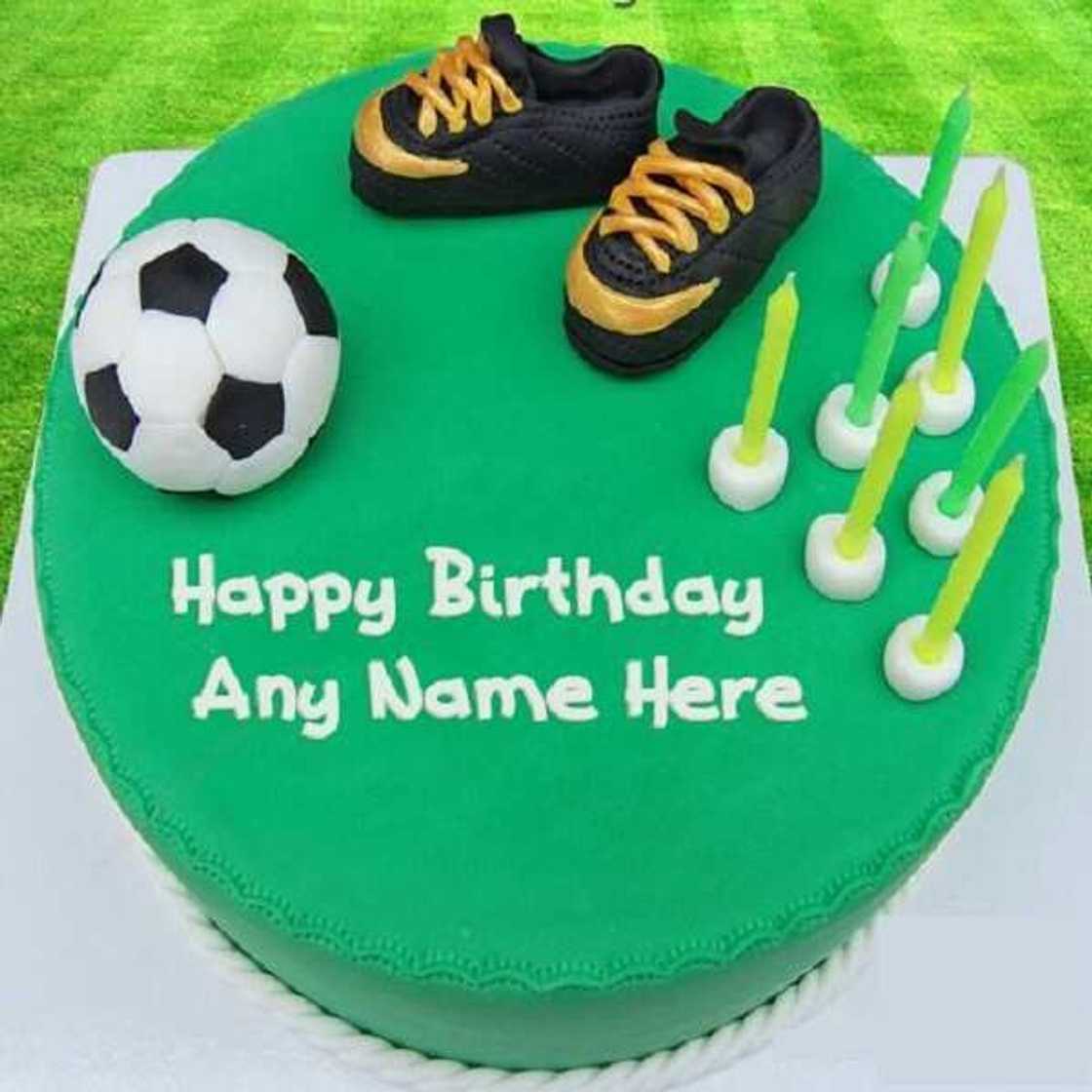 Birthday cakes for boys with name