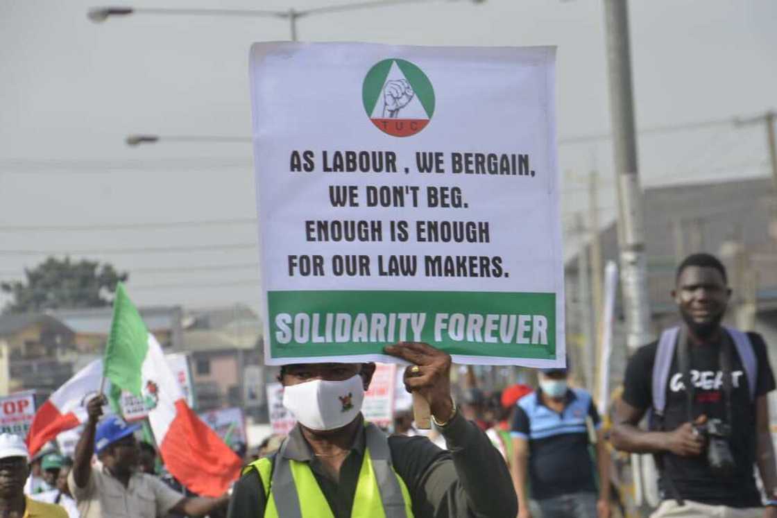 NLC protest NLC protest