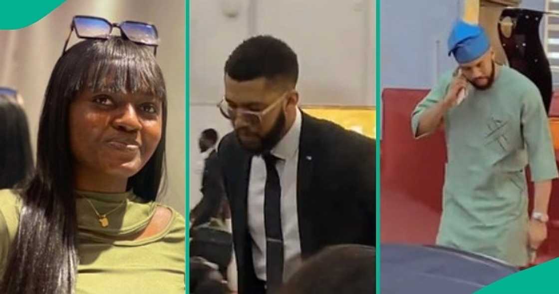 Lady posts video of handsome student she met on campus. Lady posts video of handsome student she met on campus.