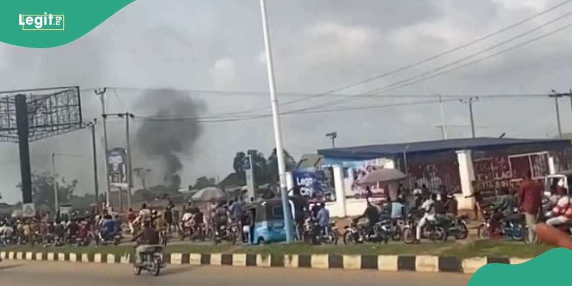 Arewa youths clash with police and union in Delta Arewa youths clash with police and union in Delta