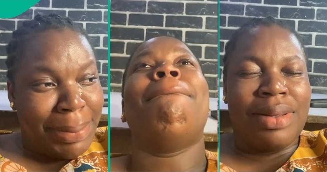 Woman who has been unable to stand for 30 minutes after childbirth laments Woman who has been unable to stand for 30 minutes after childbirth laments