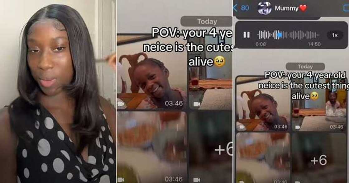 Lady shares voice note her 4-year-old niece sent on WhatsApp Lady shares voice note her 4-year-old niece sent on WhatsApp