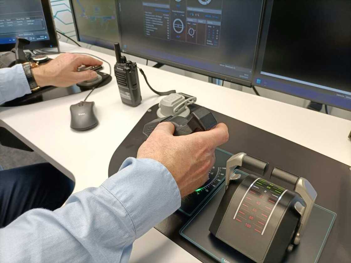 HGK Shipping, based in the German port of Duisburg, is testing a plan to navigate its vessels remotely from a control centre on land HGK Shipping, based in the German port of Duisburg, is testing a plan to navigate its vessels remotely from a control centre on land