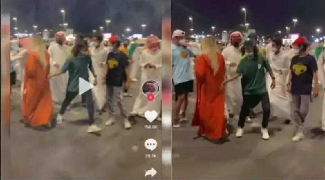 Yan sandan Saudiyya sun damke dan Masar ya taba wata mata a wurin da bai dace ba Yan sandan Saudiyya sun damke dan Masar ya taba wata mata a wurin da bai dace ba