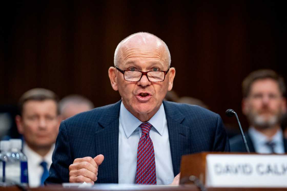 Dave Calhoun, outgoing Boeing CEO, is seen in Washington in June 2024 Dave Calhoun, outgoing Boeing CEO, is seen in Washington in June 2024