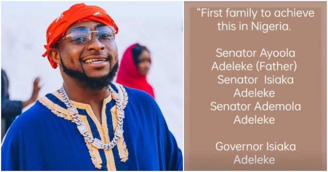 Adelekes, Davido, Osun election, Ademola Adeleke