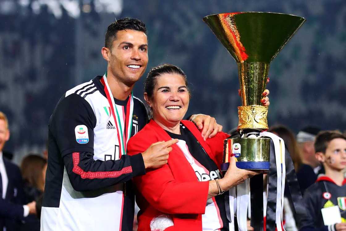 Dolores Aveiro and Ronaldo. Dolores Aveiro and Ronaldo.
