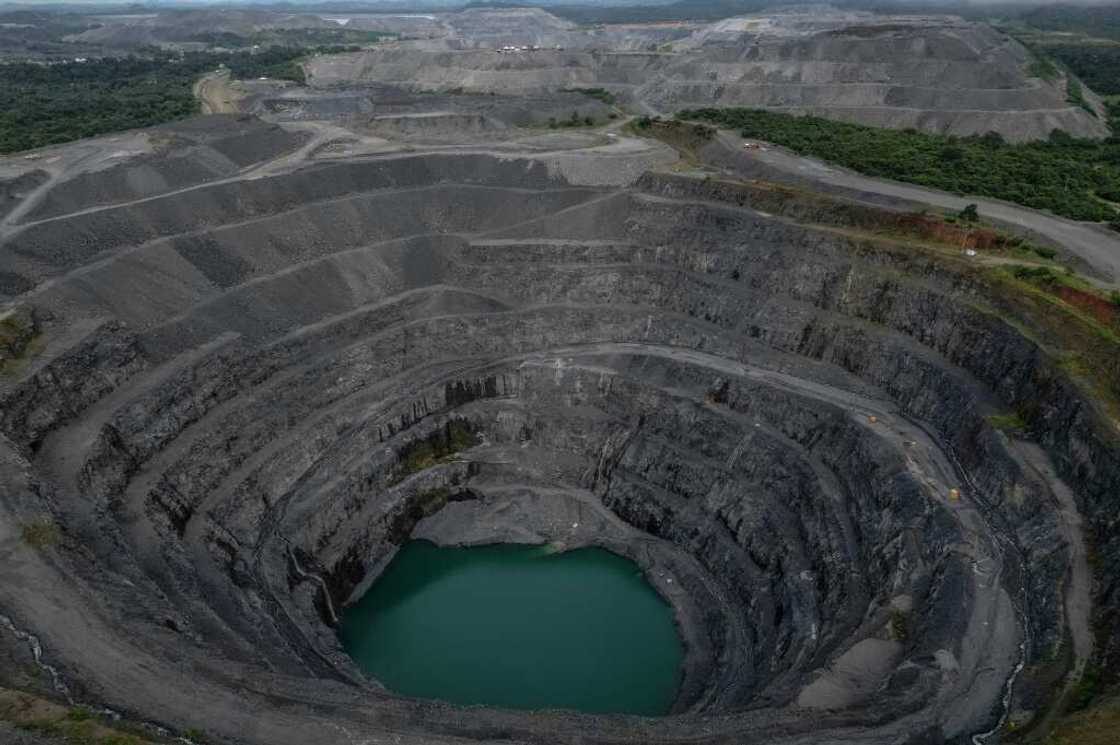 'Garimpeiros' complain that Brazilian mining giant Vale, whose Sossego copper mine is seen from above on April 19, 2023, has a monopoly on mining rights on local land 'Garimpeiros' complain that Brazilian mining giant Vale, whose Sossego copper mine is seen from above on April 19, 2023, has a monopoly on mining rights on local land