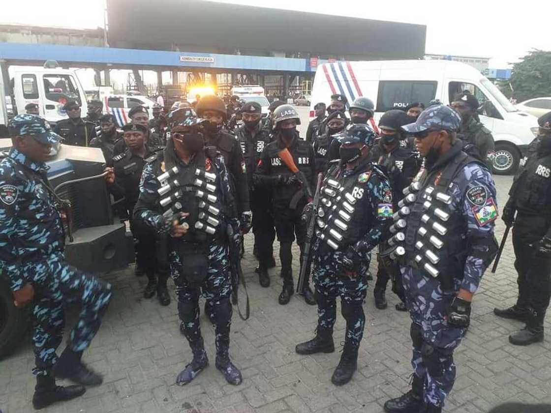 OccupyLekkiTollGate: Police arrest protesters at Lekki tollgate