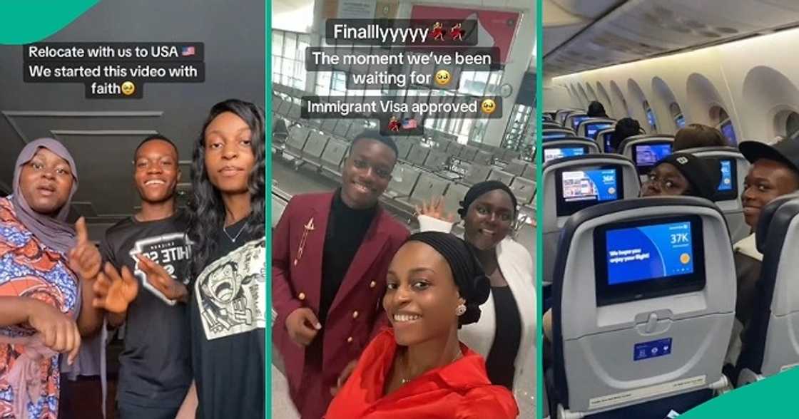 Nigerian siblings relocate to USA Nigerian siblings relocate to USA