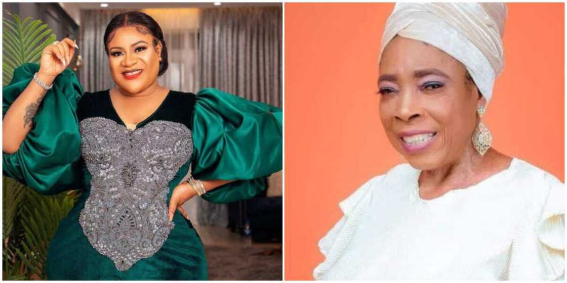 Nkechi Blessing and Iyabo Oko Nkechi Blessing and Iyabo Oko