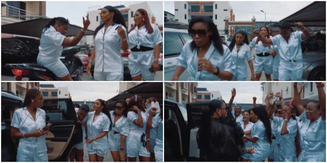 Open door challenge for Toyin Lawani's wedding Open door challenge for Toyin Lawani's wedding