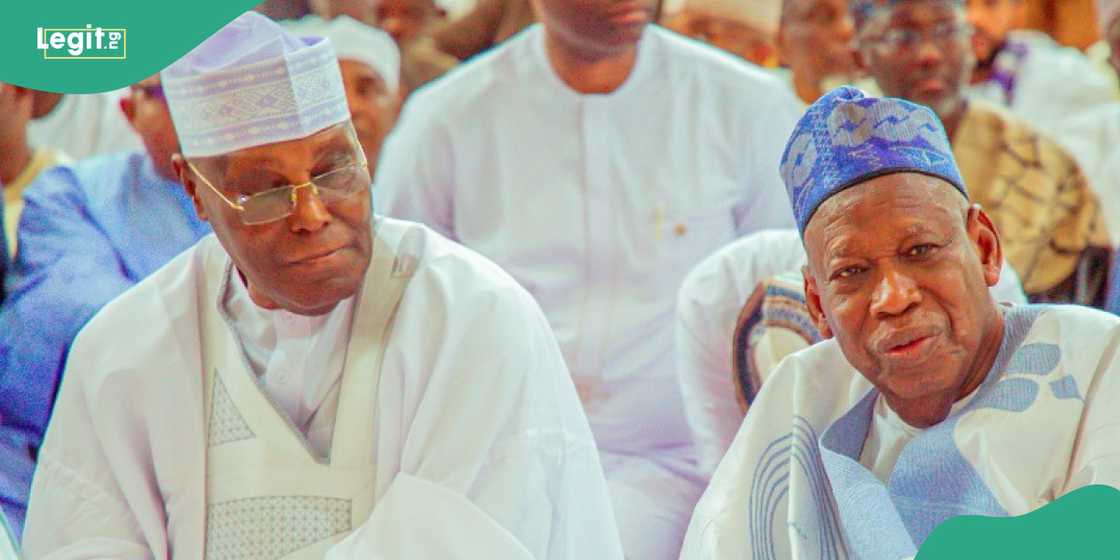 Photos surface as Atiku meets Ganduje and Kwankwaso in Abuja