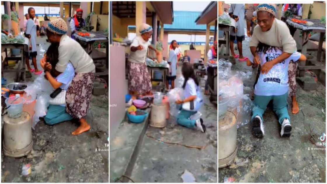 Lady celebrated mother/Mum signed on lady's shirt. Lady celebrated mother/Mum signed on lady's shirt.