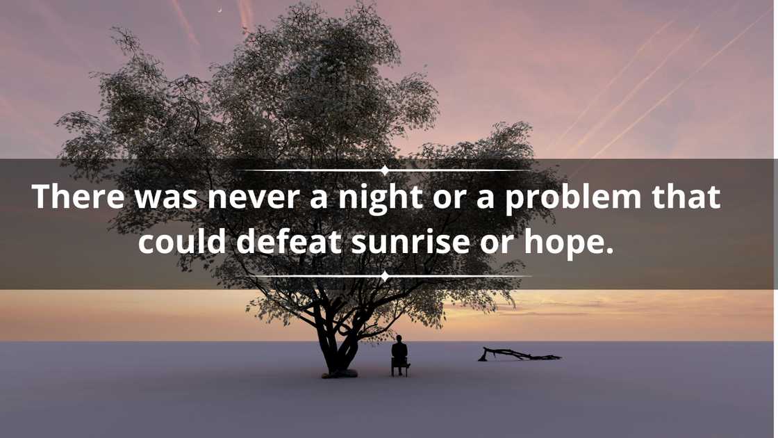 Quotes about hope in hard times