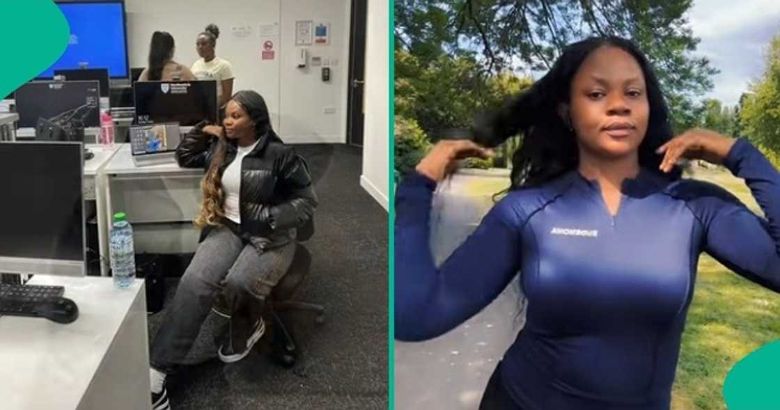 Nigerian lady over the moon after getting paid £13 every hour in the UK. Nigerian lady over the moon after getting paid £13 every hour in the UK.