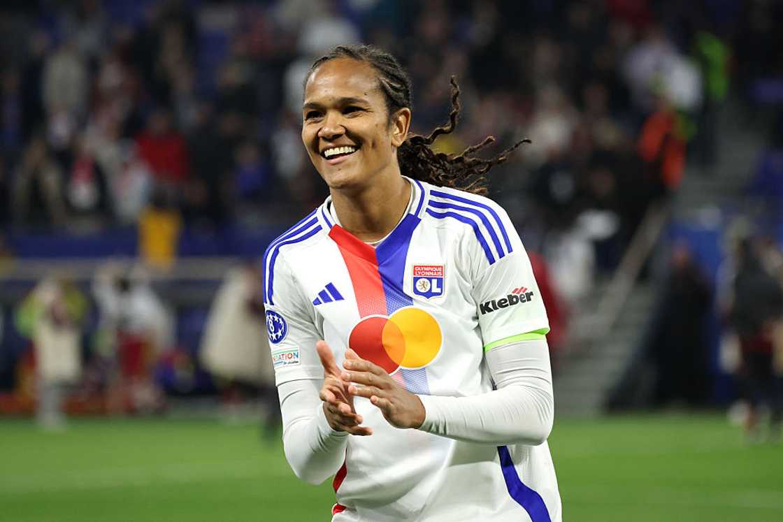 Wendie Renard in Lyon, France. Wendie Renard in Lyon, France.