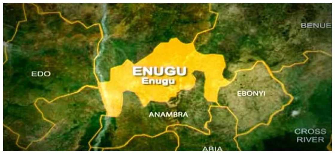 Taswirar Jihar Enugu. Taswirar Jihar Enugu.