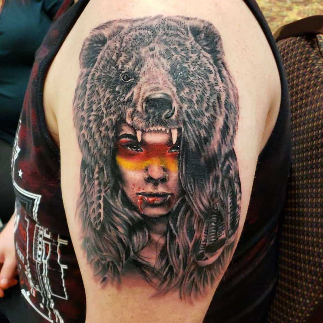 bear tattoo bear tattoo