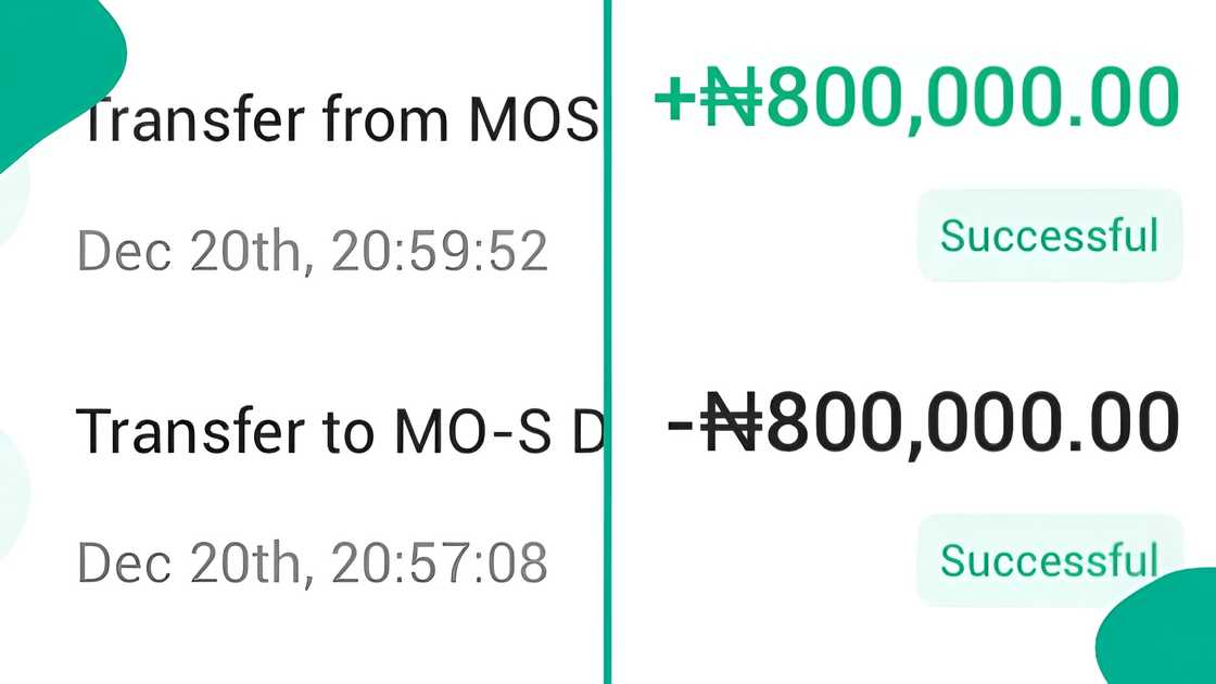 Man mistakenly transfers money, shares screenshots online Man mistakenly transfers money, shares screenshots online