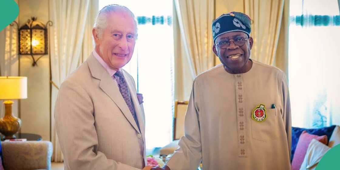 President Tinubu meets with King Charles III