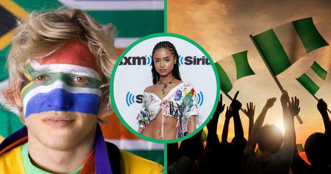 Tyla visiting SiriusXM at SiriusXM Studios in New York City. Tyla visiting SiriusXM at SiriusXM Studios in New York City.