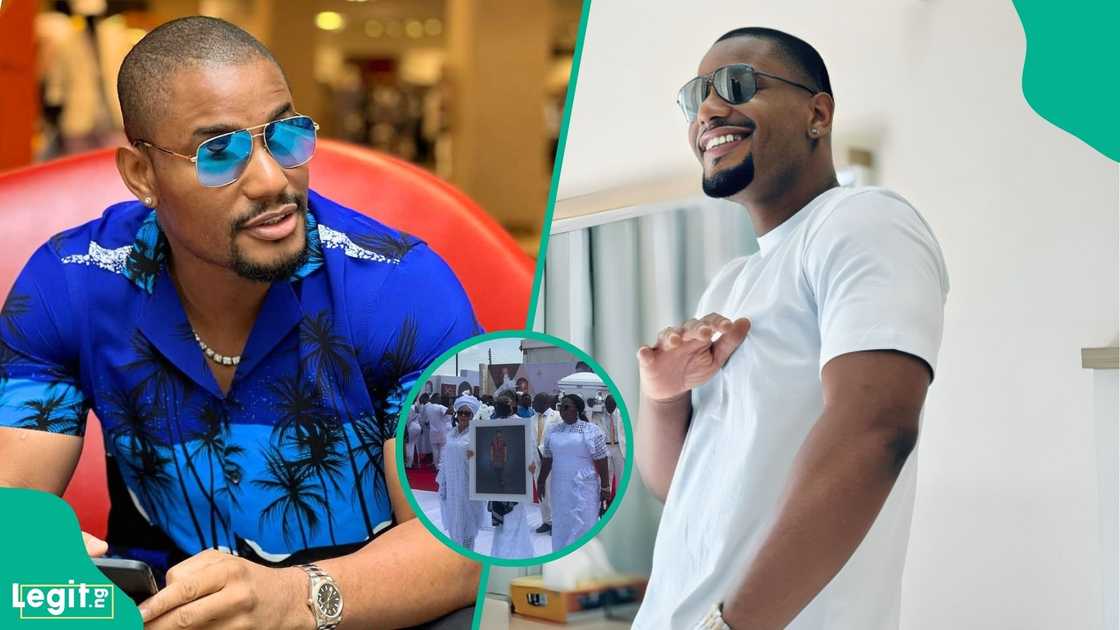 Videos from Alexx Ekubo's burial move fans to tears as emotional moments from final farewell spread online