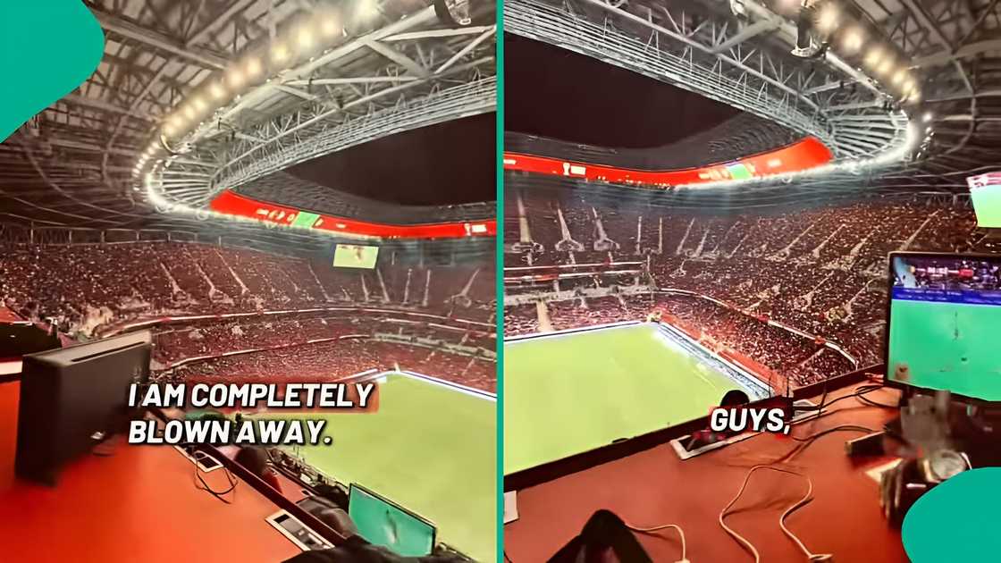 Man blown away by Morocco’s stadium during AFCON tournament