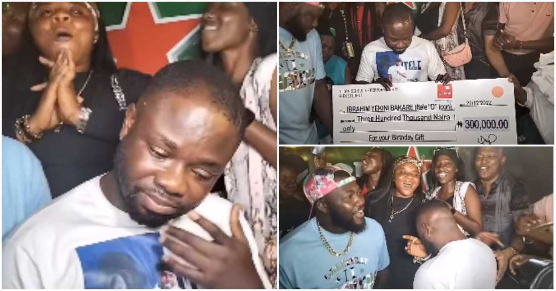 Actor Itele D Icon's birthday surprise. Actor Itele D Icon's birthday surprise.