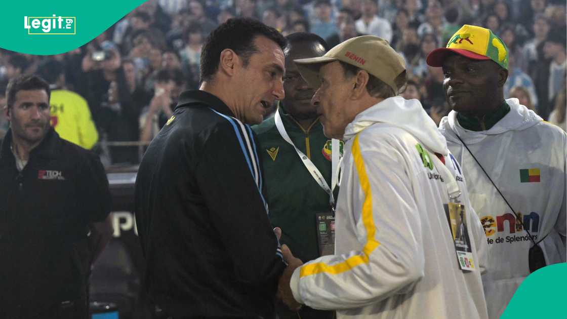Lionel Scaloni, Gernot Rohr, Argentina, Benin, Lionel Messi.