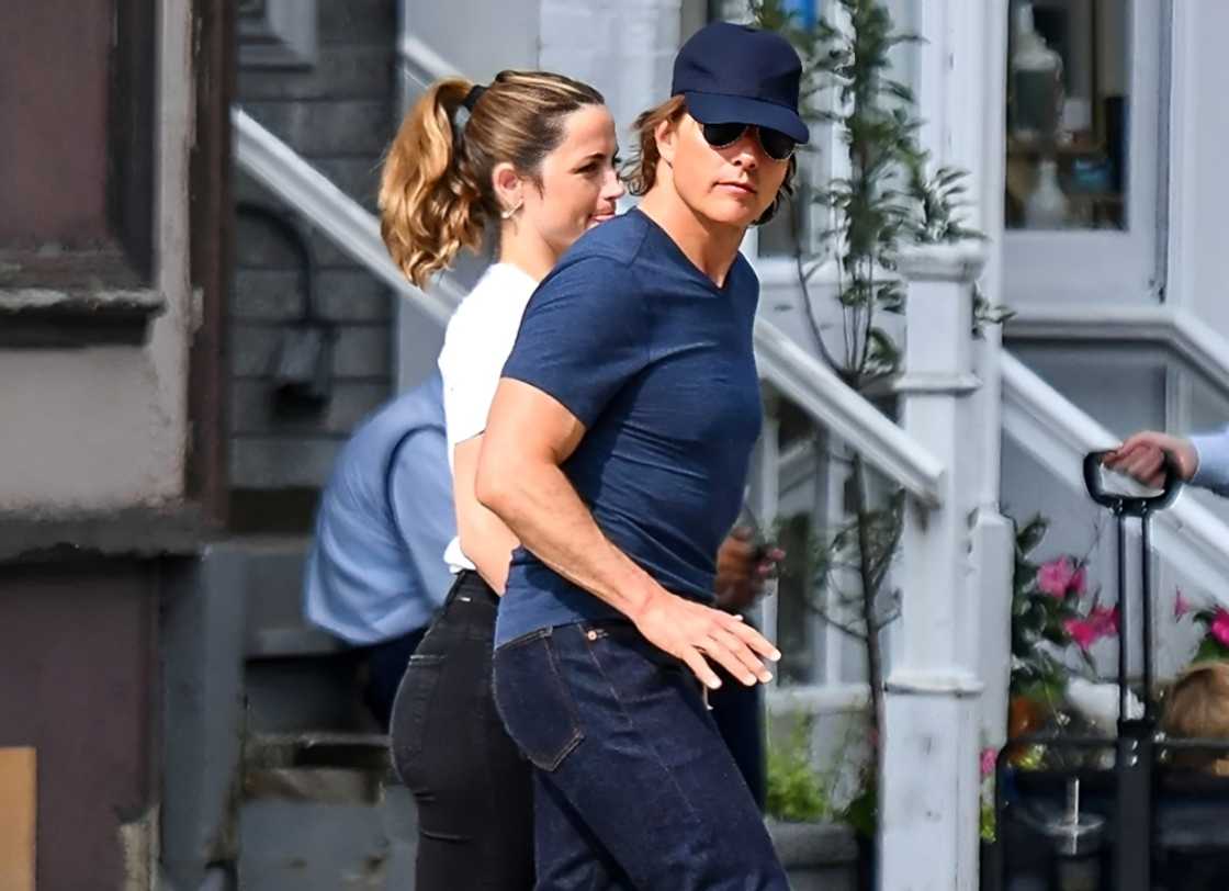 Tom Cruise and Ana de Armas walk hand in hand