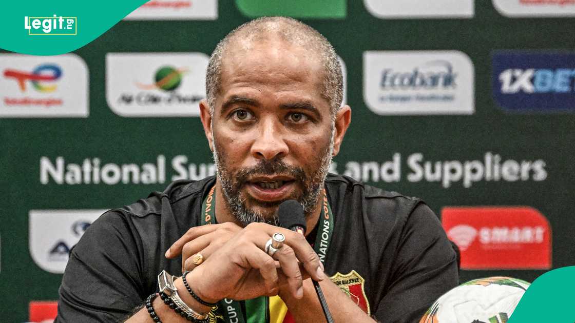 Mitchell Obi wants Eric Chelle sacked as Super Eagles coach. Mitchell Obi wants Eric Chelle sacked as Super Eagles coach.