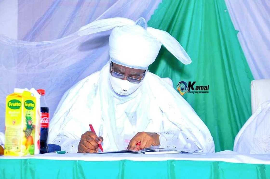 Mai Martaba Bayero ya samu karin matsayi yayin da ya ke halatar taron Kaduna