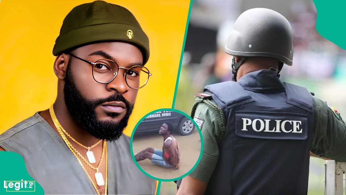 Falz questions Delta State Police's decision to hide the face of officer who shot 28-year-old Mene Ogidi in Effurun shooting incident