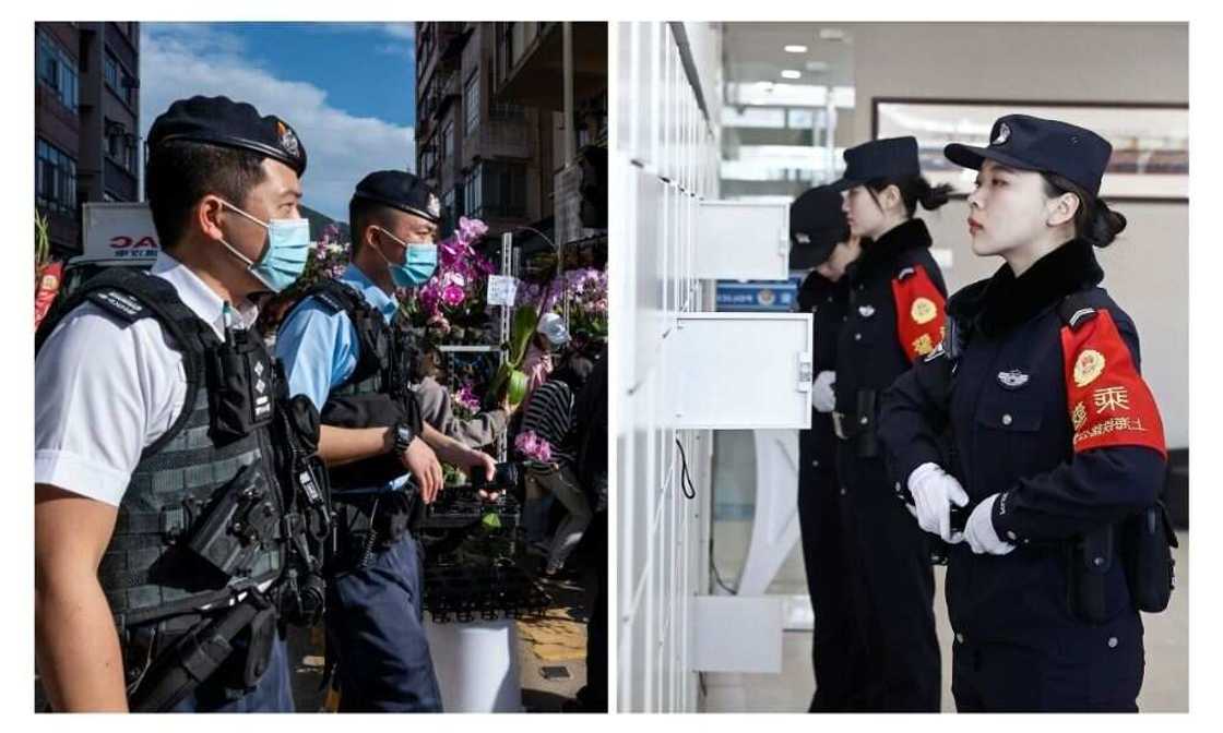 China, Nigeria, Police station