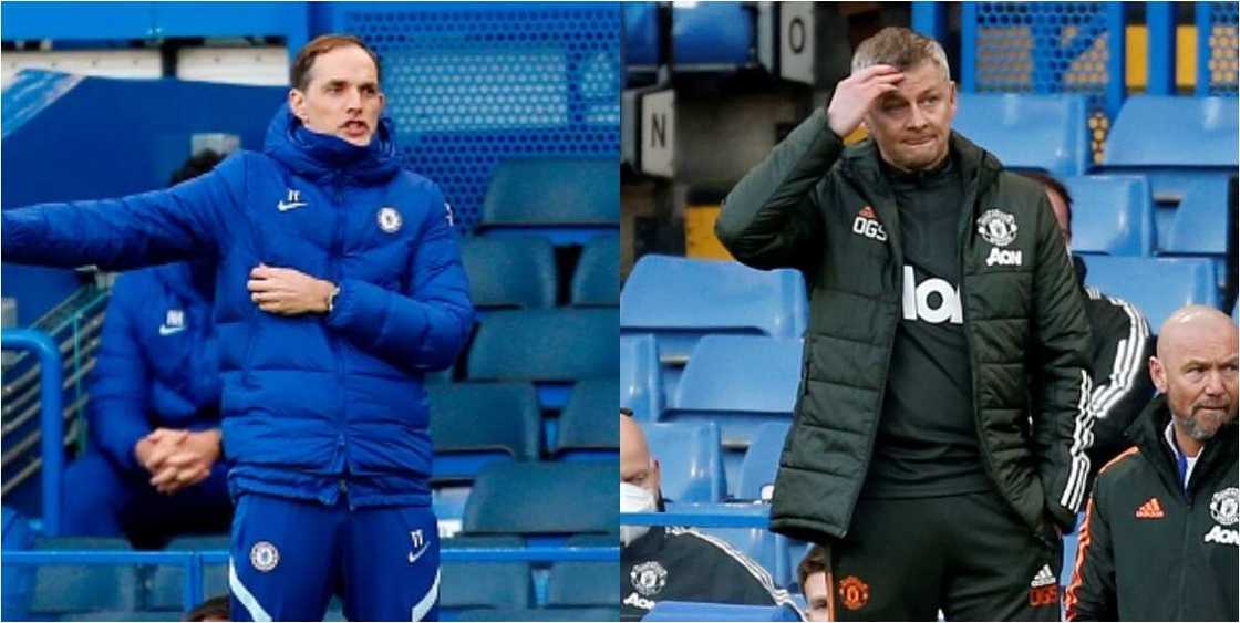 Tuchel, Solskjaer, clash during Chelsea's draw with Man United at Stamford Bridge