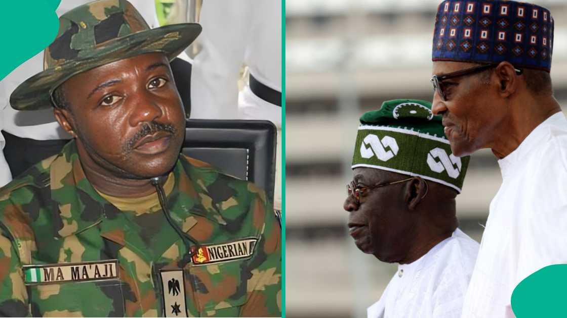 Buhari’s administration faces blame as Ma'aji highlights corruption, nepotism, and spreading insecurity. Buhari’s administration faces blame as Ma'aji highlights corruption, nepotism, and spreading insecurity.