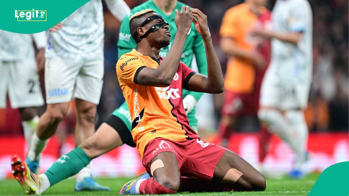 Victor Osimhen, Galatasaray, Bodrum FK, Rams Park, Istanbul, Turkiye, Super Lig. Victor Osimhen, Galatasaray, Bodrum FK, Rams Park, Istanbul, Turkiye, Super Lig.