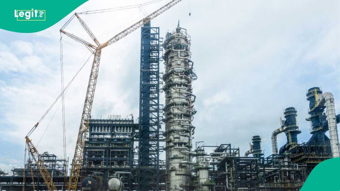 A view of the Dangote Petroleum Refinery A view of the Dangote Petroleum Refinery
