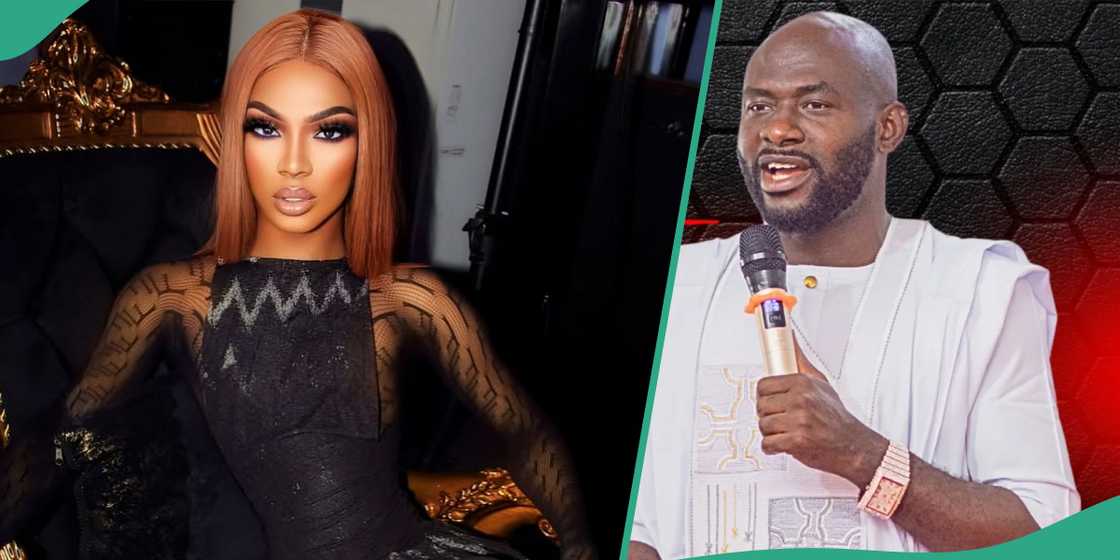 rophet Abel Boma sends a message to Nigerian crossdresser James Brown in new video. rophet Abel Boma sends a message to Nigerian crossdresser James Brown in new video.