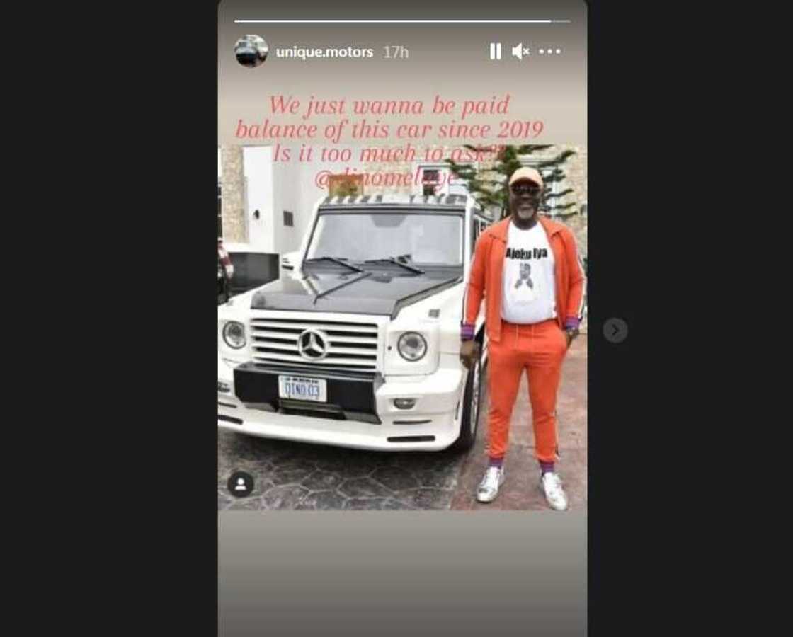 Unique Motors, Dino Melaye